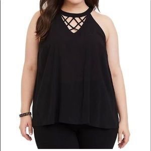 Criss cross top